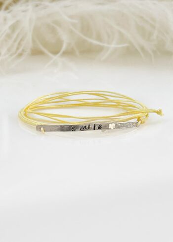 Bracelet Jois - Jaune