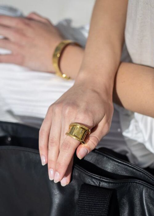Rodman Ring-Gold - Gold-plated Sterling Silver