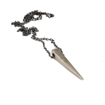 Collier Spike-Argent 2