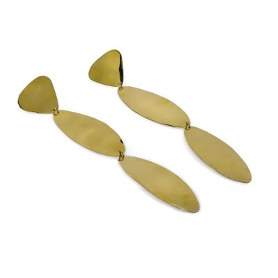 Nerida Handmade Earrings - Gold
