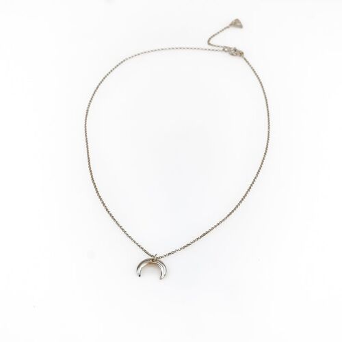 Lunar Necklace-Silver