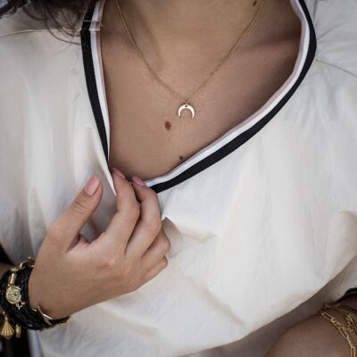Lunar Necklace-Gold