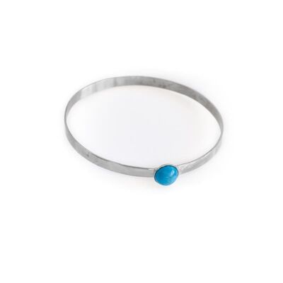 Bracelet Odette - Argent-Turquoise