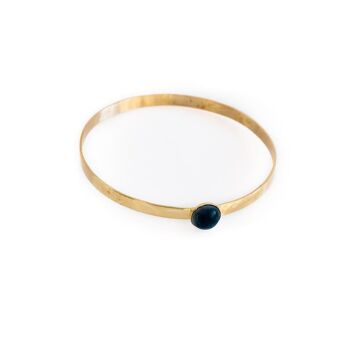 Bracelet Odette - Doré-Turquoise 4