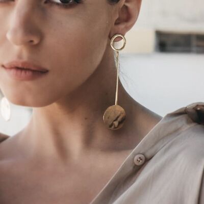 Darya Earrings-Gold