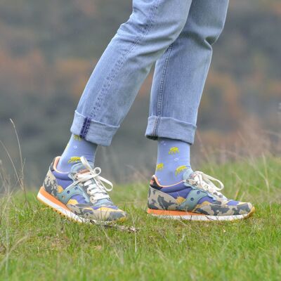 Chaussettes Méduse Bleu ciel