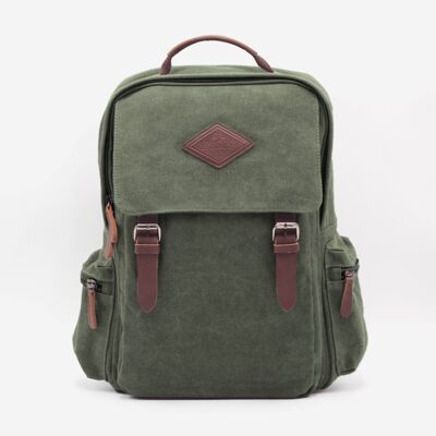 Backpack OLIVE OXFORD