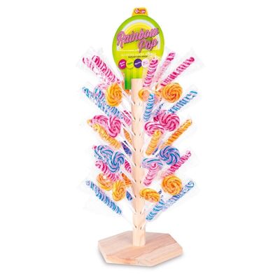 RAINBOW POP, Arbre de 100 sucettes