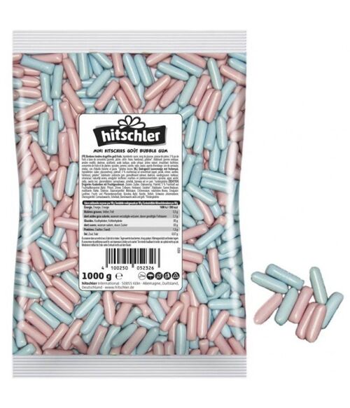 HITSCHIES bubble gum 1kilo HITSCHLER