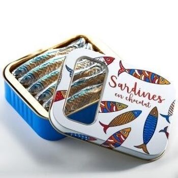 Sardines au chocolat au Lait 120g,