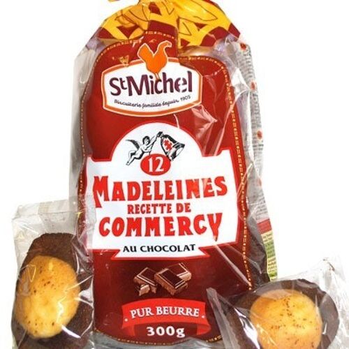 MADELEINES SAINT MICHEL Chocolat 300gr