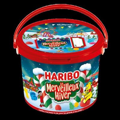 CUBO NAVIDAD HARIBO 760gr