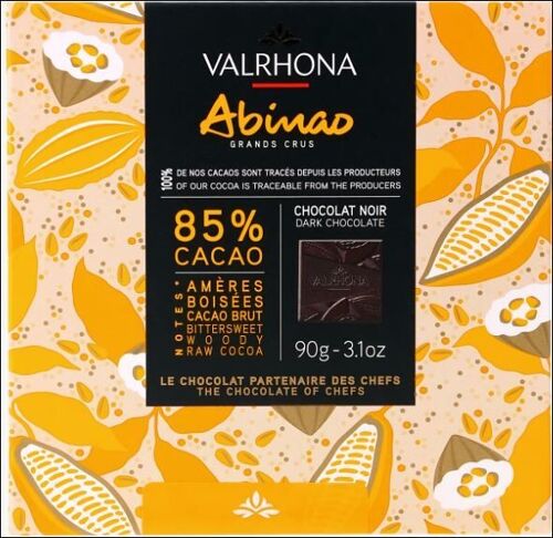 ABINAO. BTE Mini 18 P -90 gr.VALRHONA