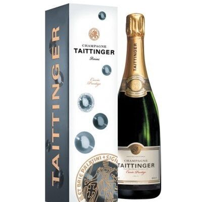 Taittinger Champagner. Renommierte Mehrwertsteuer.