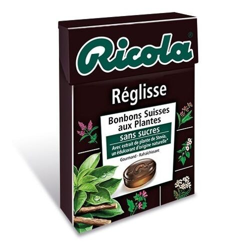 RICOLA REGLISSE S/S 50G x20
