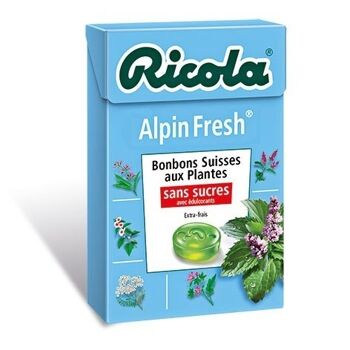 RICOLA ALPIN FRESH S/S 50G x20