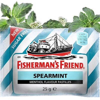 FISHERMAN SPEARMINT 25gr. BOX OF 24