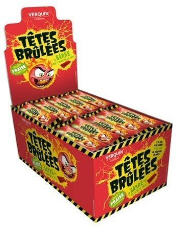 Tètes brulées sticks fraise, 1.5kilo