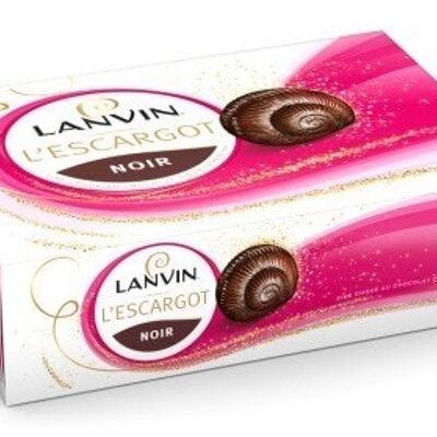 LANVIN SCHWARZE SCHNECKEN SCHACHTEL MIT 24. 360g