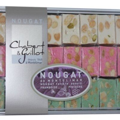 METALLDOSE 250g VAN FRA PIS NOUGAT RÜCKSEITE Chabert et Guillot