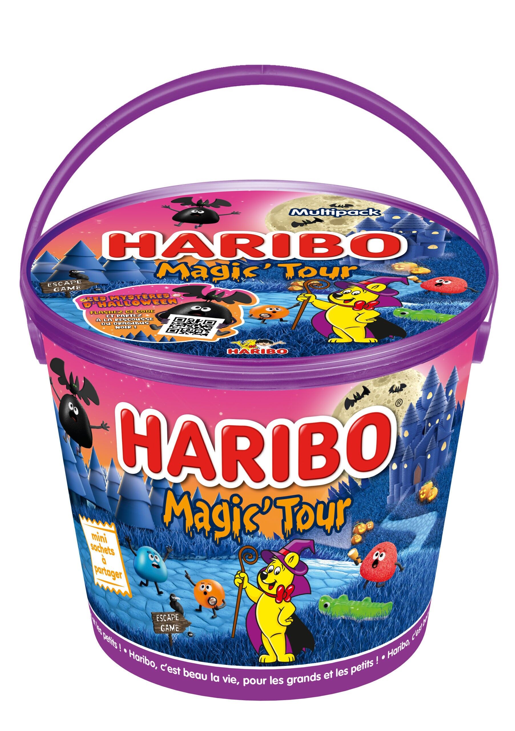 CUBO HARIBO HALLOWEEN 690gr