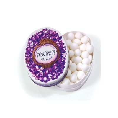 ANIS FLAVIGNY VIOLETT . OVALE SCHACHTELN x 12 X 50gr