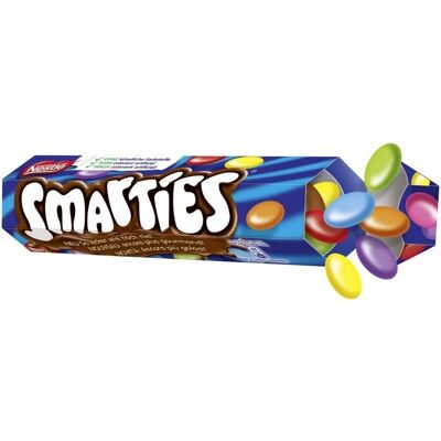 SMARTIES® BOX MIT 24 NESTLE-RÖHREN