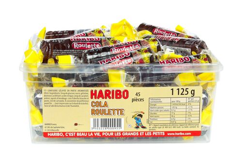 ROULETTES COLA. BAC 45 P HARIBO