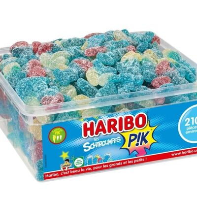 SMURFS PIK. HARIBO 210P TRAY