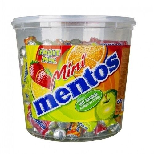 MENTOS MINI FRUTAS CAJA 120