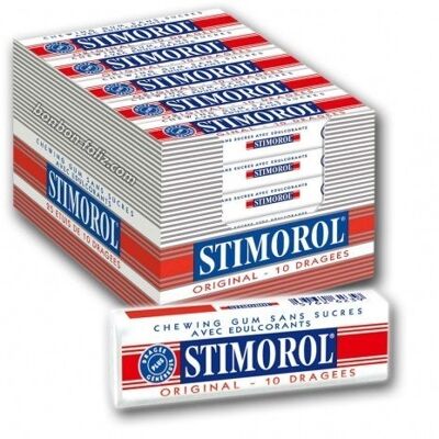 STIMOROL. Sugar free. BOX OF 25