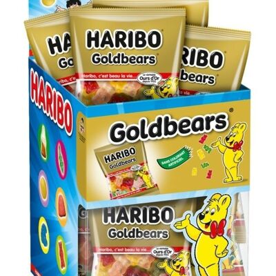GOLD BEARS 40 gr. 30 BAGS. HARIBO