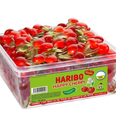 CHERRY HAPPY BIG HARI. TUBO DE 105 PCS