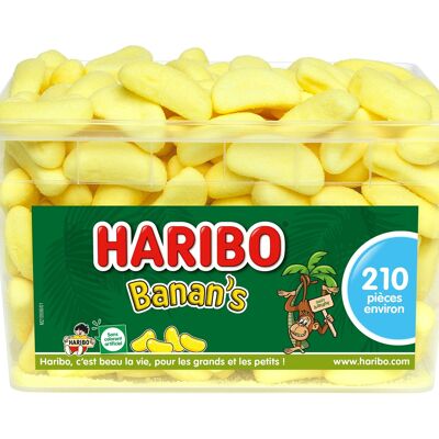 BAC DE PLÁTANO 210 piezas HARIBO