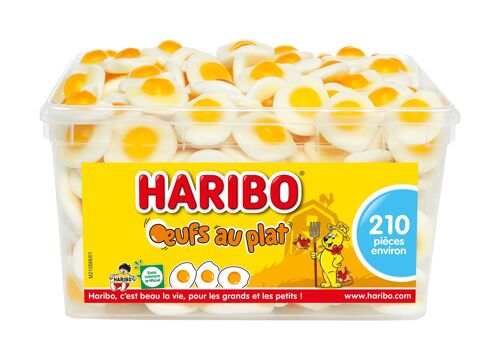 OEUFS AU PLAT. BAC 210 P HARIBO