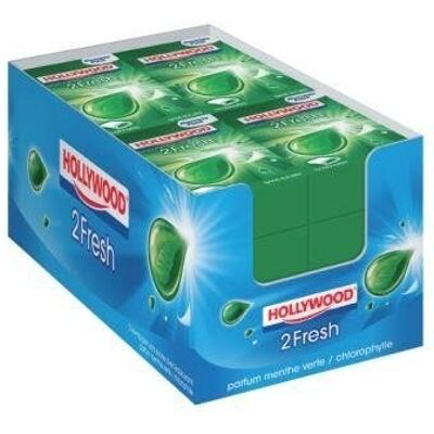 2FRESH hollywood SPEARMINT. box of 16