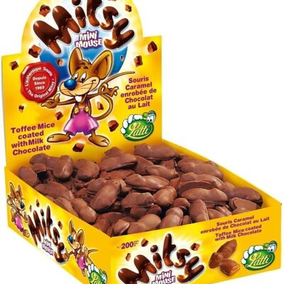 CARAMEL MOUSE. MISTY Box of 200 LUTTI