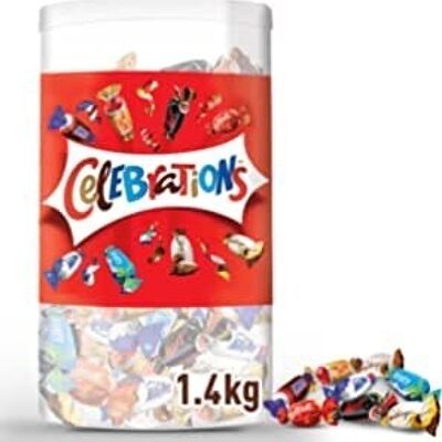 CELEBRAZIONI, confetteria al cioccolato 1,5 chilo