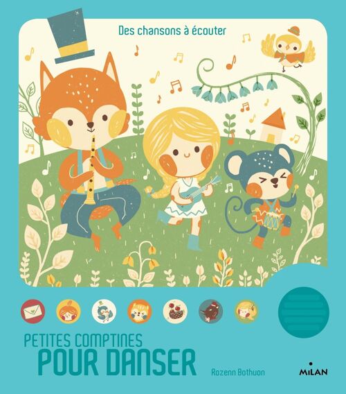 Livre sonore - Petites comptines pour danser - Collection « Contes et comptines à écouter »