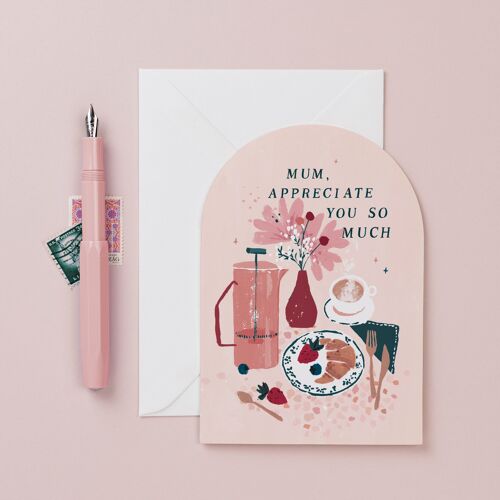 Mother's Day Cards "Brunch" | Cards for Mum | Mom Cards | Female Birthday Cards | Mum Birthday Cards | Birthday Cards | Greeting Cards