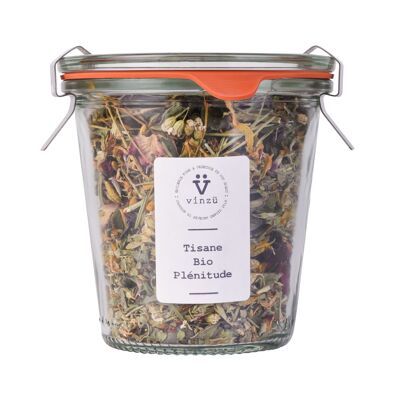 Té de hierbas de plenitud orgánico
