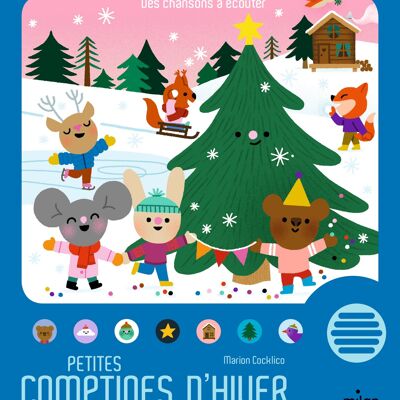 Libro sonoro - Pequeñas rimas de invierno - Colección "Cuentos y rimas para escuchar"