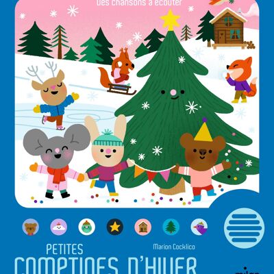 Livre sonore - Petites comptines d'hiver - Collection « Contes et comptines à écouter »