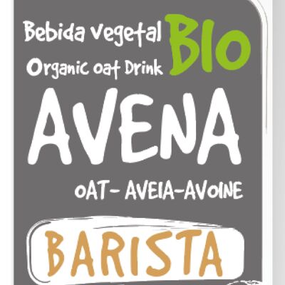 Bebida de Avena Barista Bio Ekotrebol