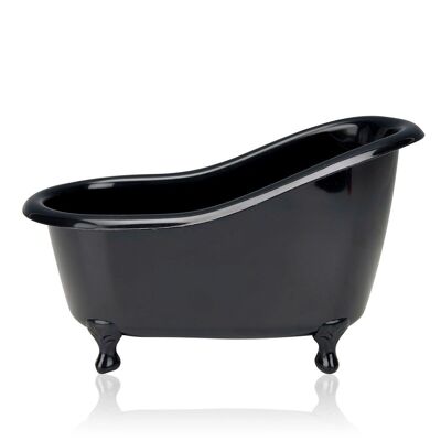 Vasca da bagno in plastica, da riempire, 26 x 13,7, nera