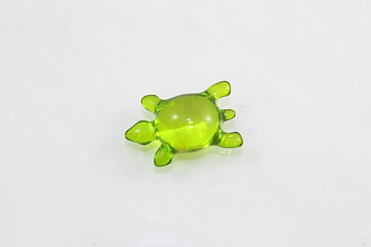 Perla da bagno in tartaruga, colore: verde chiaro-trasparente