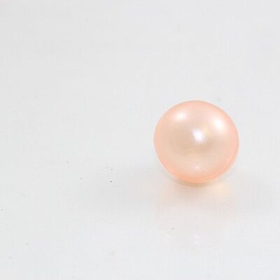 Badeperle rund, Farbe: rosa-perlmutt, Duft: Rose,