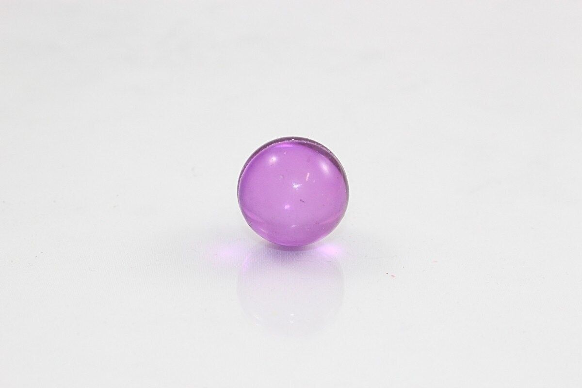 Bagno tondo perla, colore: viola scuro-trasparente, profumo