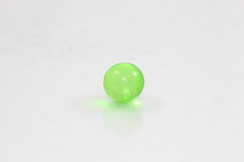 Badeperle rund, Farbe: grün-transparent, Duft: Apf