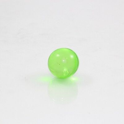 Badeperle rund, Farbe: grün-transparent, Duft: Apf